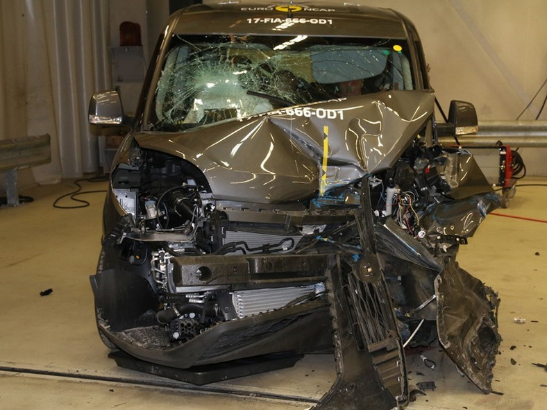 Crash-test Fiata Doblo