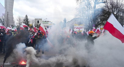 Zamieszki na proteście rolników w Warszawie. Takie zarzuty usłyszeli zatrzymani