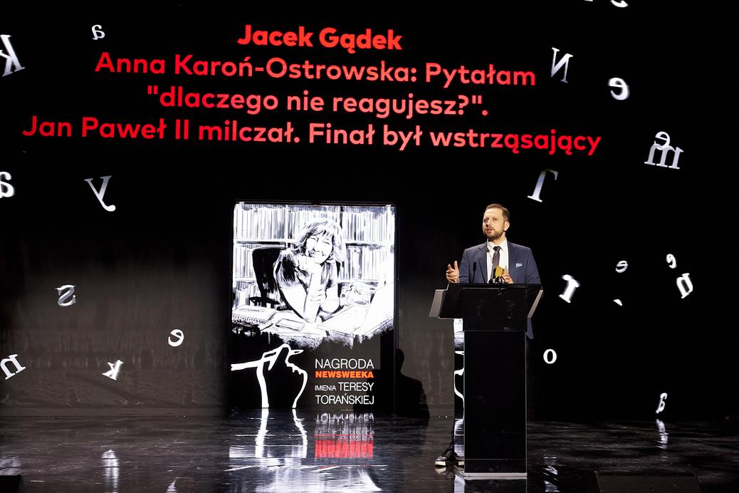 X edycja Nagrody Torańskiej, Jacek Gądek