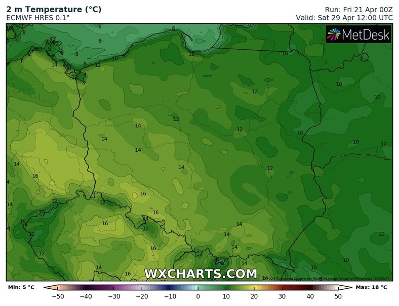 Zrobi się nieco cieplej, ale na wybuch lata nie ma raczej szans