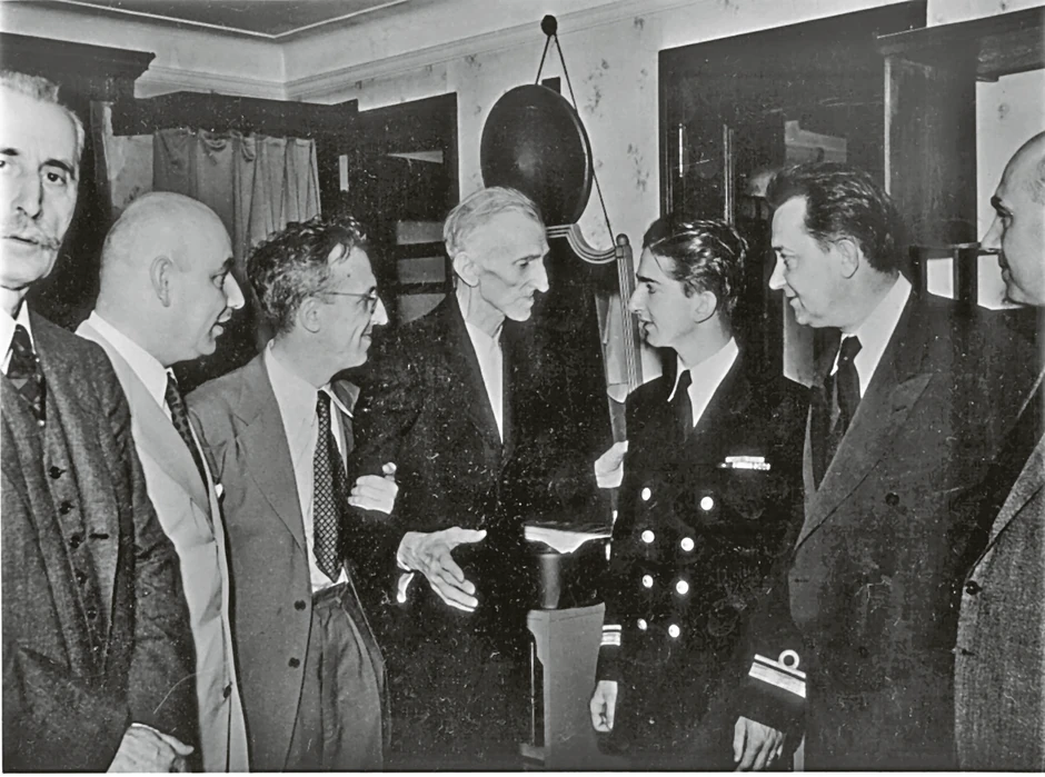 Nikola Tesla sa kraljem Petrom