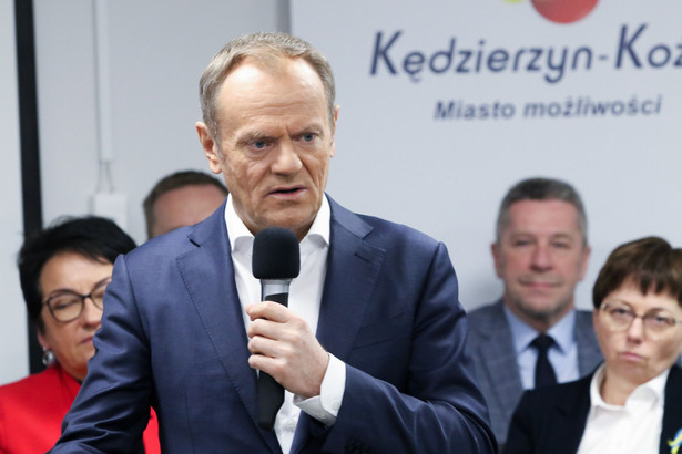 Przewodniczący Platformy Obywatelskiej Donald Tusk