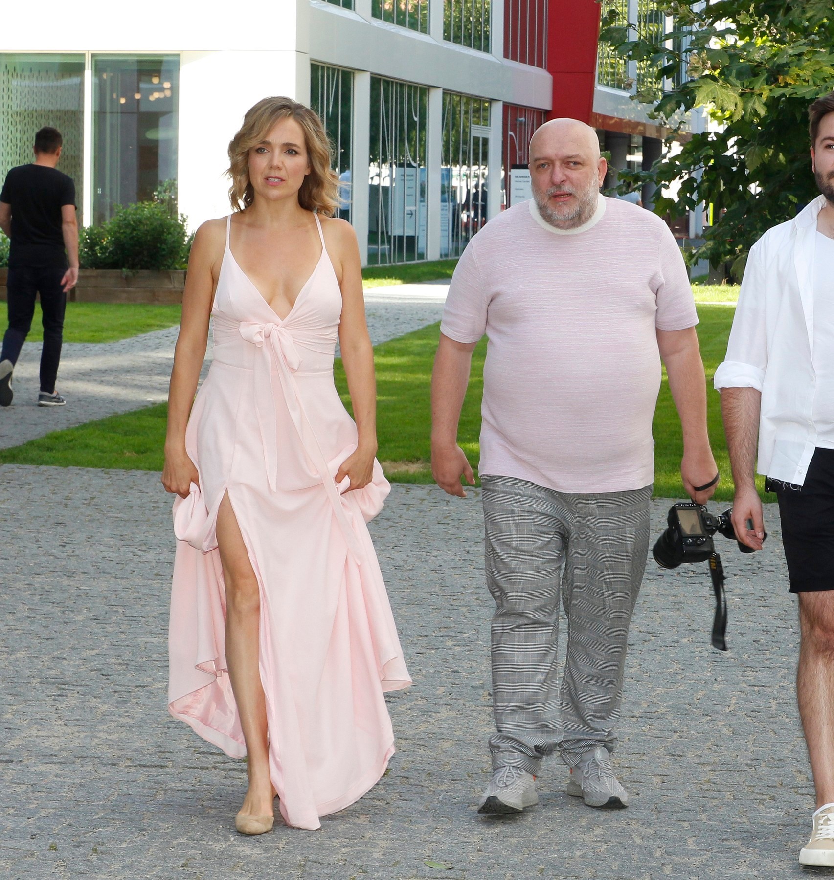 Lucie Vondráčková so svojím fotografom a dôverníkom Petrom Mráčkom.