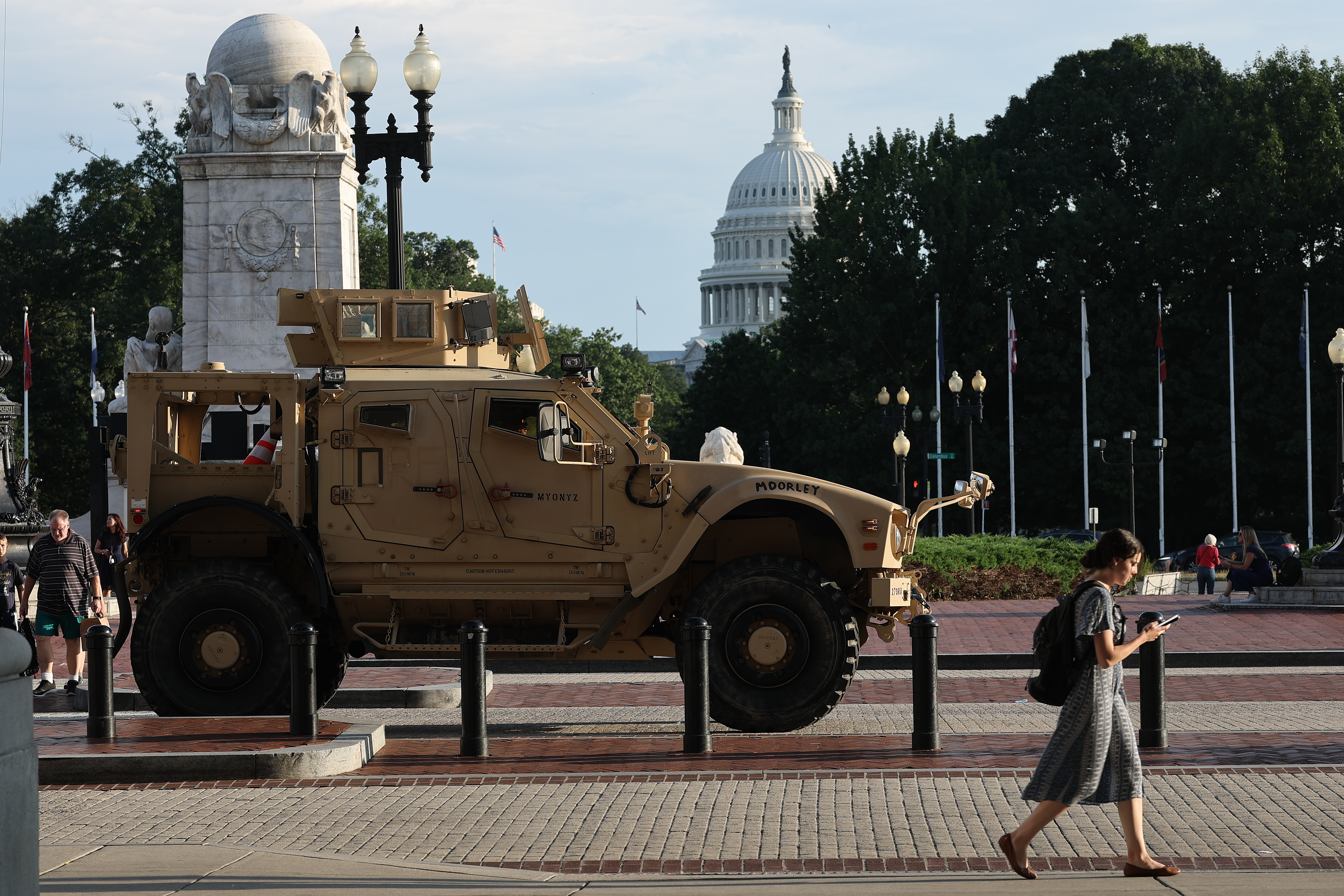 400 Gardisten verstärken Trumps Militäreinsatz in Washington