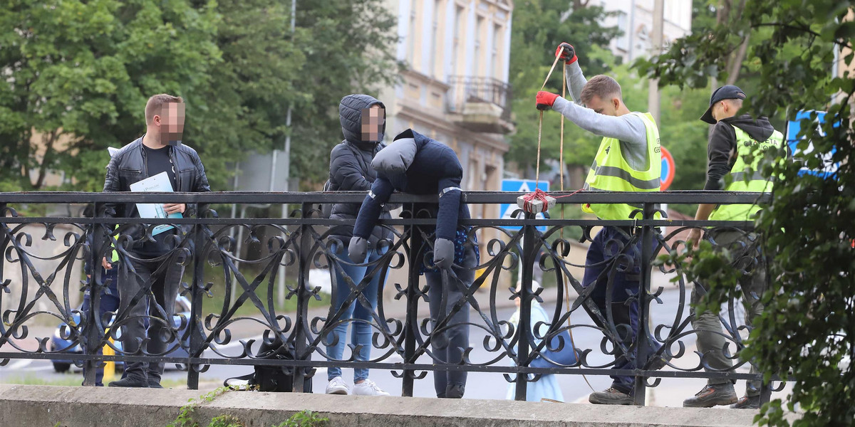 Policja przeprowadziła wizję lokalną