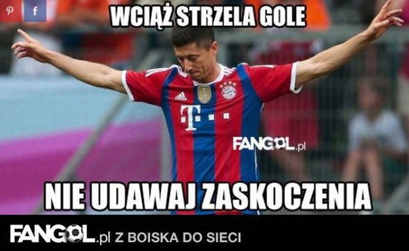 Lewandowski znów na ustach Europy! MEMY GALERIA