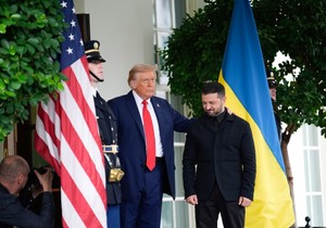 Donald Tramp i Volodimir Zelenski u Beloj kući 18. avgusta