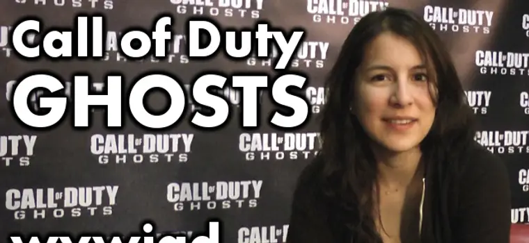 Call of Duty: Ghosts - wywiad z Tiną Palacios, senior community managerem Infinity Ward