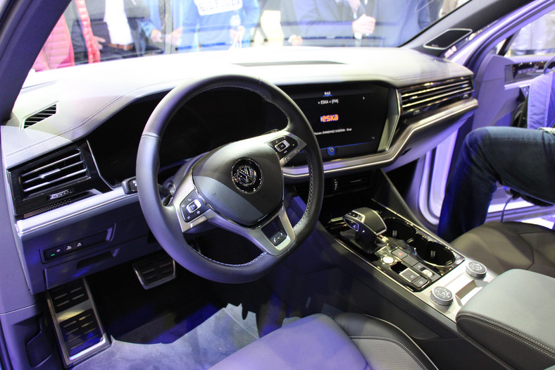 Volkswagen Touareg podczas Poznań Motor Show