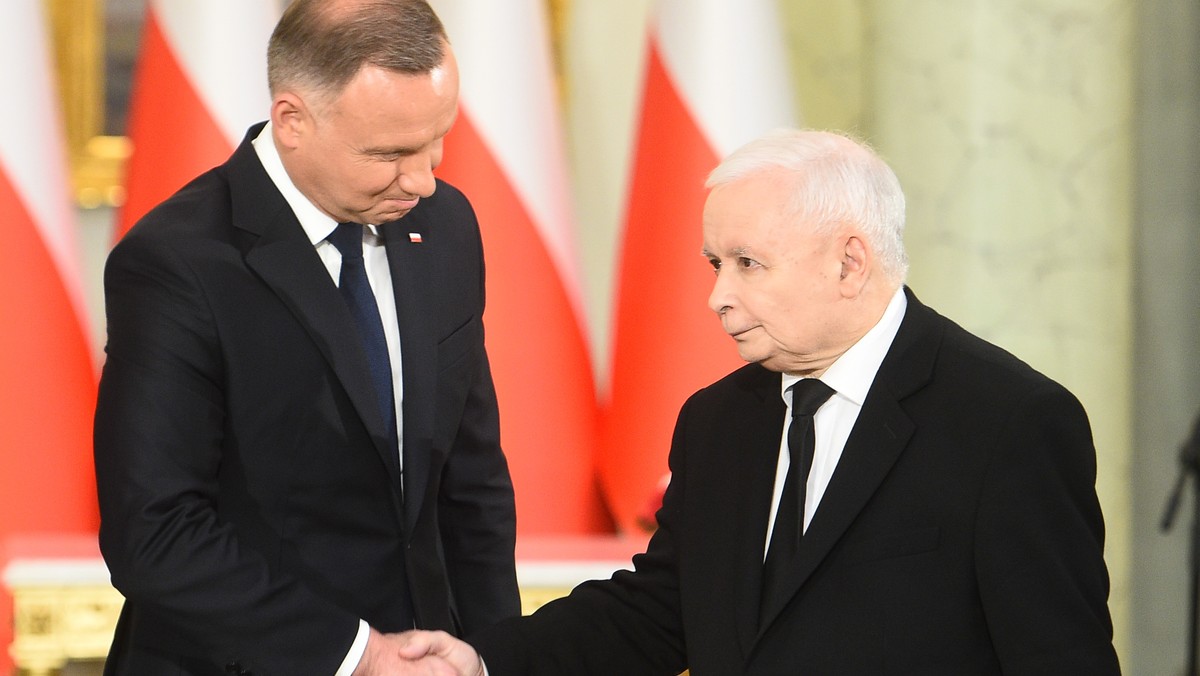 Andrzej Duda i Jarosław Kaczyński