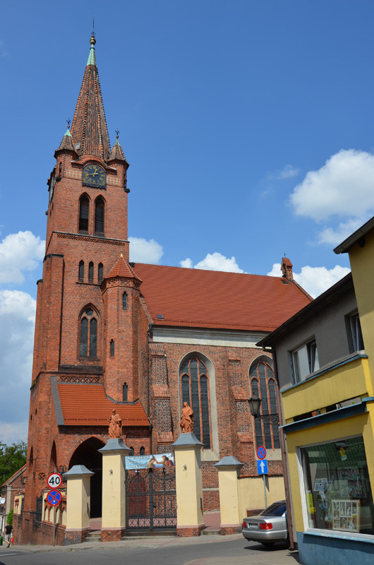 Śmigiel - kościół parafialny pw. Najświętszej Marii Panny Wniebowziętej