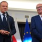 Premier Donald Tusk i lider Lewicy Włodzimierz Czarzasty