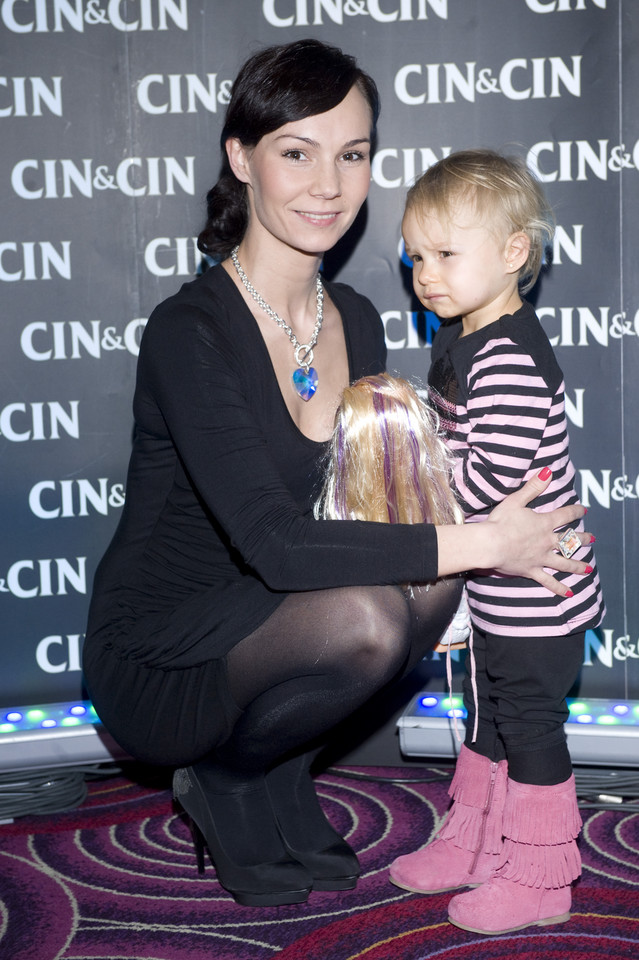 Nina Tyrka z córką