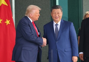 Donald Tramp i Si Đinping 2025. u Južnoj Koreji