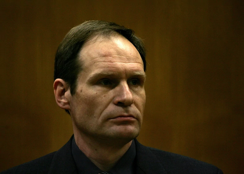 Armin Meiwes podczas rozprawy