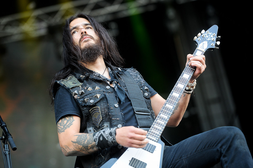 Machine Head na festiwalu Sonisphere 2012 w Warszawie (fot.Artur Rawicz/Onet)