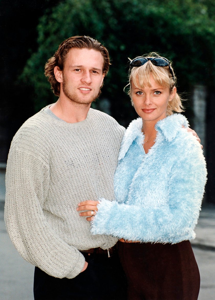 Mariusz Czerkawski i Izabella Scorupco