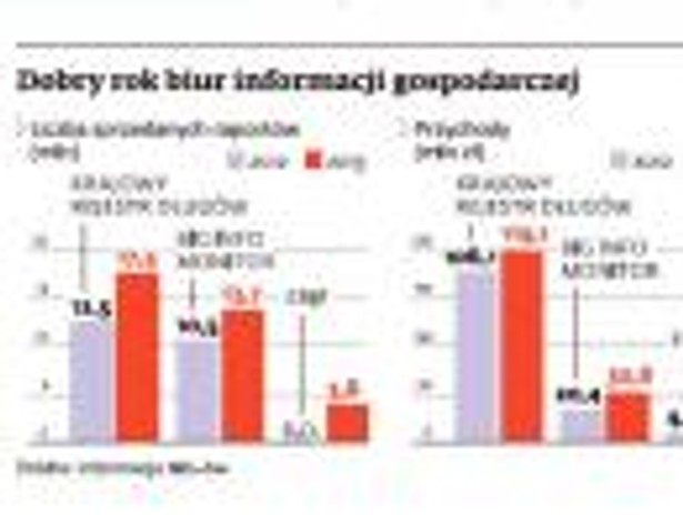 Dobry rok biur informacji gospodarczej