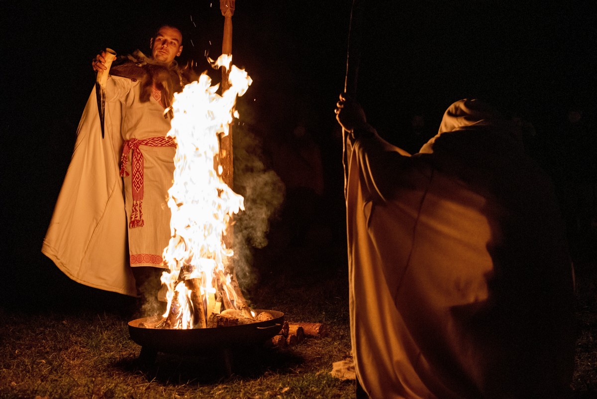 Szczodre Gody - obrzadek poganski w Olsztynie
