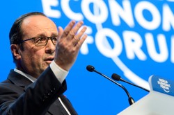 Hollande w Davos: Trzeba walczyć z islamskim terroryzem i z globalnym ociepleniem
