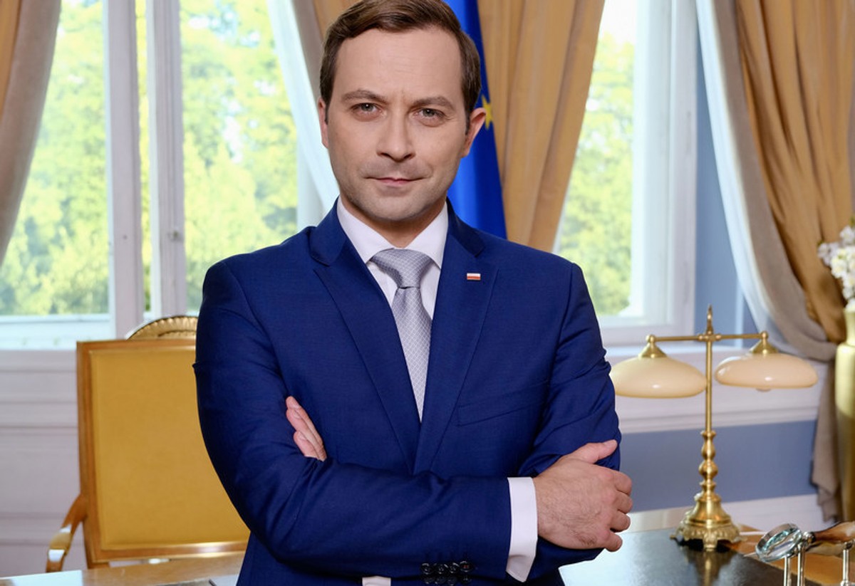 Marcin Hycnar w serialu "Sługa narodu"