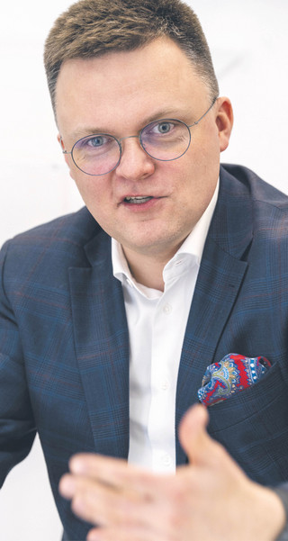 Szymon Hołownia, marszałek Sejmu i lider Polski 2050