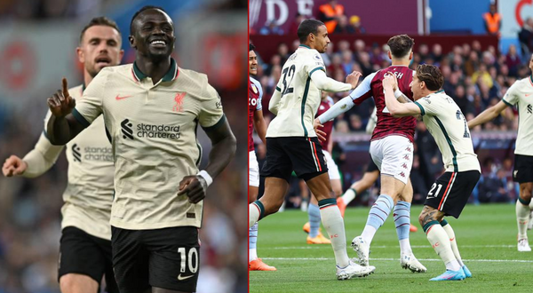 Social media reactions to Liverpool's comeback win over Aston Villa on Tuesday night