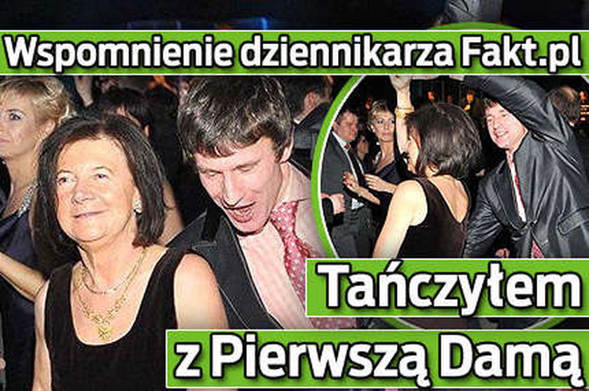 Tańczyłem z Pierwszą Damą. Wspomnienie dziennikarza Fakt.pl