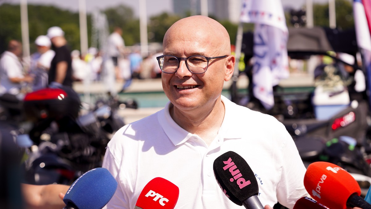Skup SNS u Beogradu Miloš Vučević