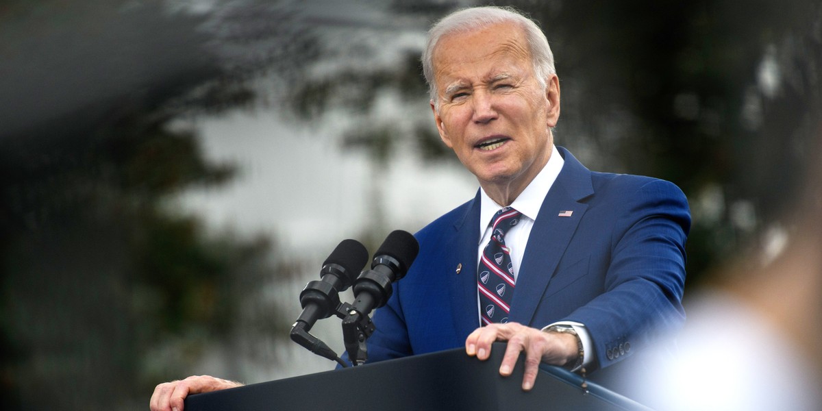 Joe Biden w Karolinie Północnej.