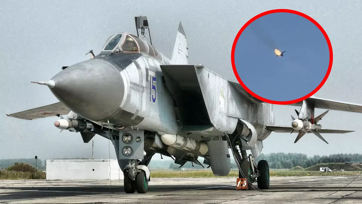 MiG-31 to jeden z najszybszych samolotów wojskowych w historii