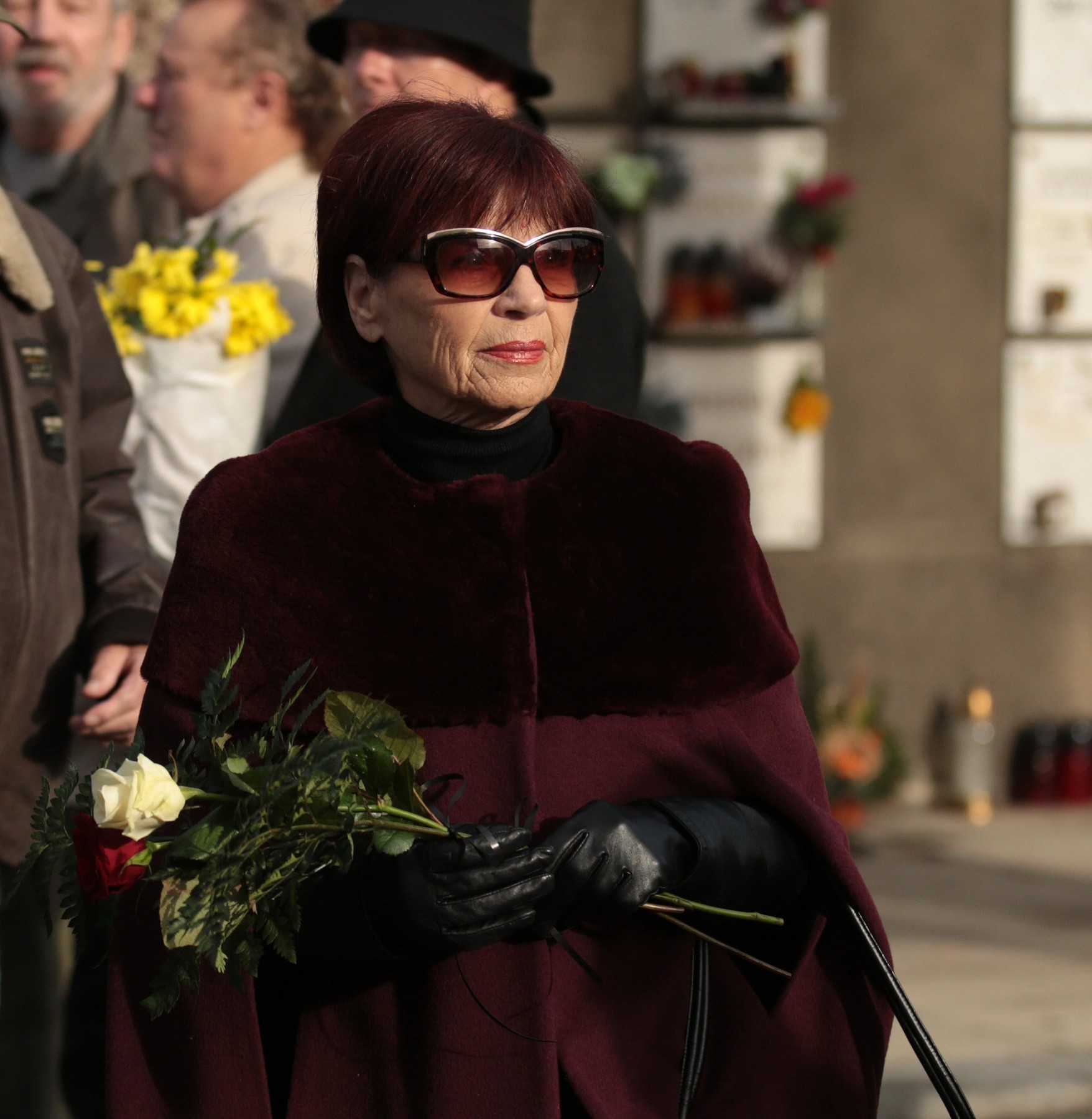 Bývalá hlásateľka Marta Skarlandtová.