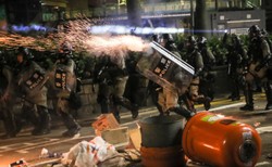 Strzały w Hongkongu. Dziennikarka z Indonezji nie widzi na jedno oko