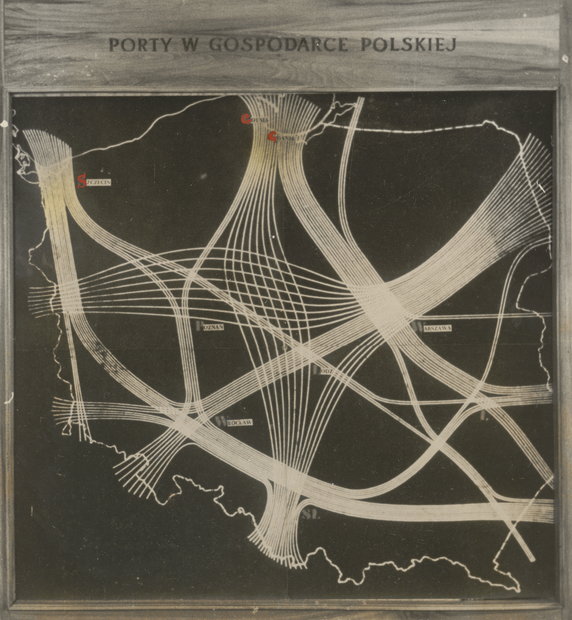 Ilustracja z albumu "Polska: Ziemie Odzyskane", 1947 r.