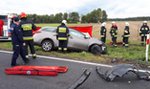 Tragedia na drodze. Mąż umierał na oczach żony