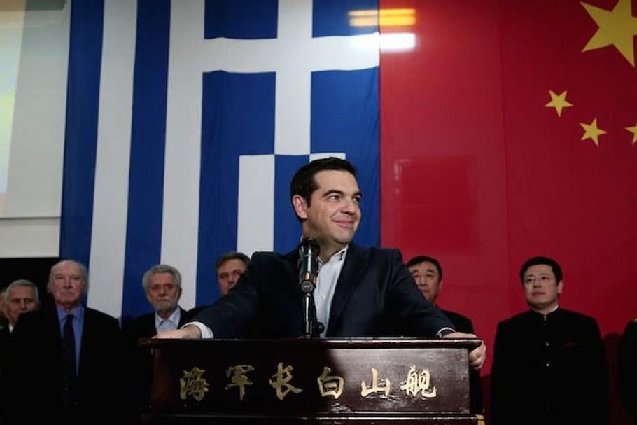 tsipras cipras chiny grecja