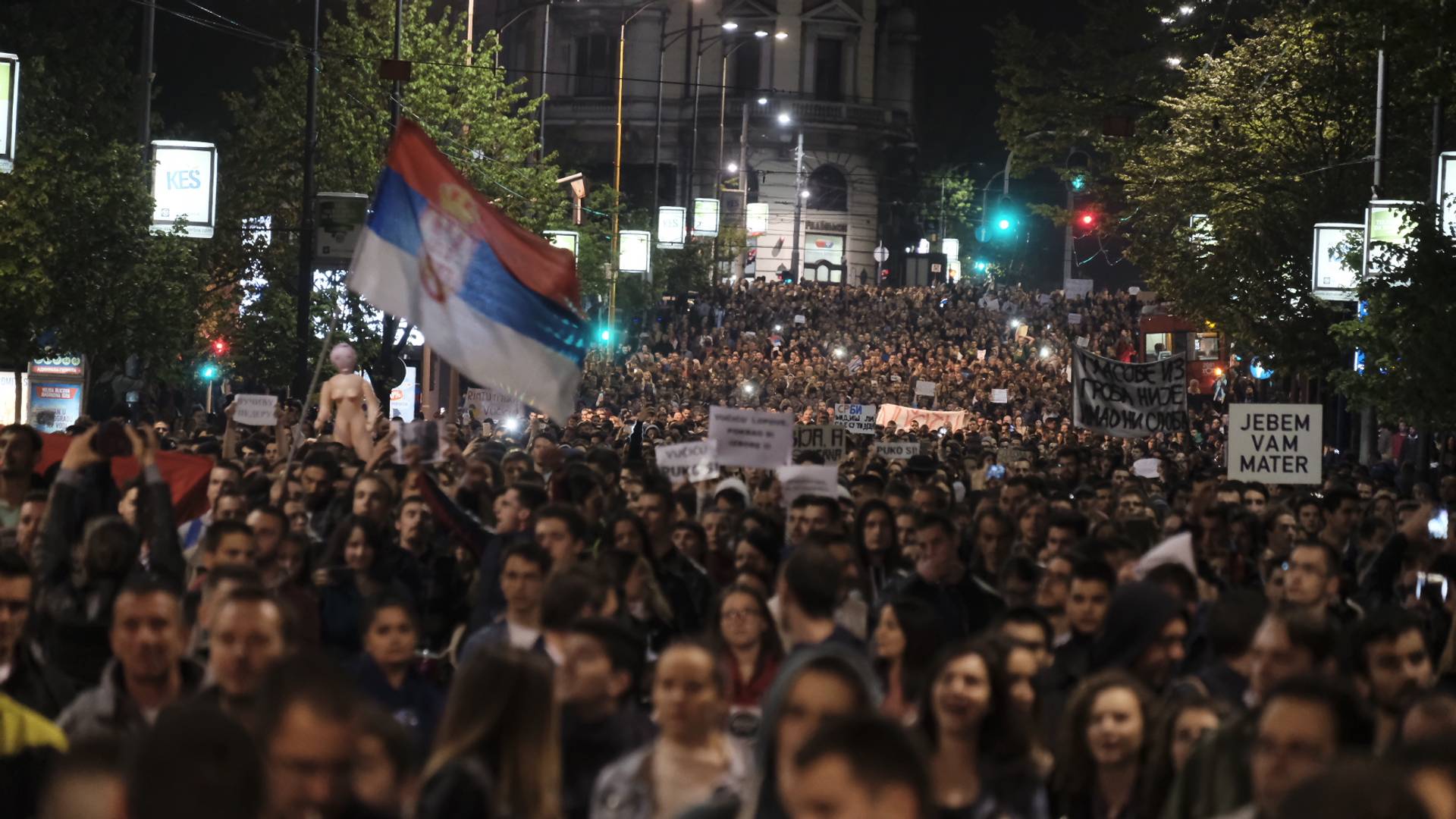 Neočekivana završnica protesta desila se kad su svi otišli sa ulica