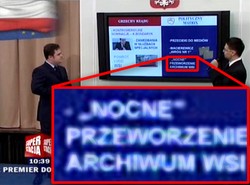 PiS obnaża "POlitycznego matrixa"