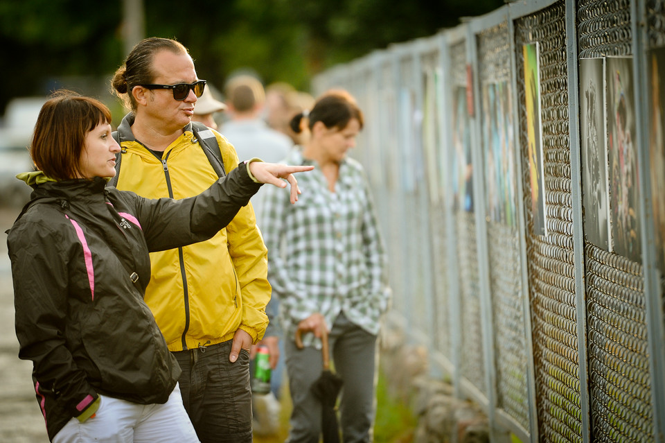 Publiczność drugiego dnia Ostróda Reggae Festival