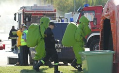 Wyciek amoniaku w olsztyńskim Indykpolu. Są ranni, zakład ewakuowano