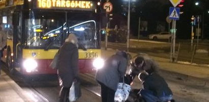 Autobus potrącił mężczyznę