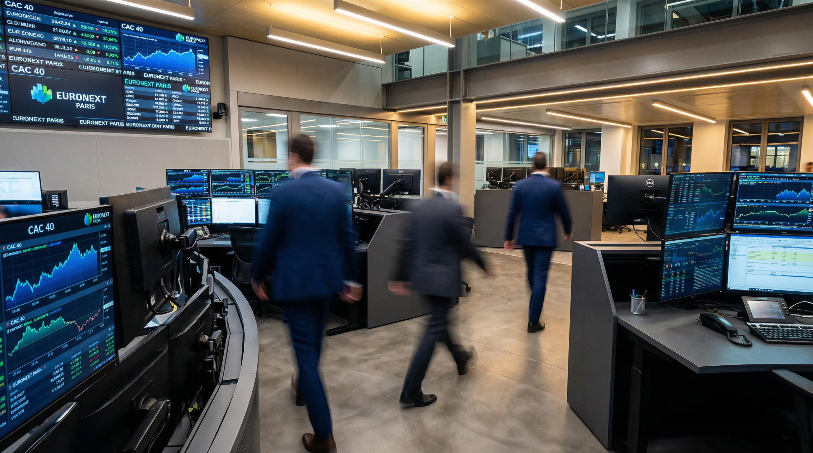 Le CAC 40 termine 2025 à +10%, loin derrière les autres Bourses européennes