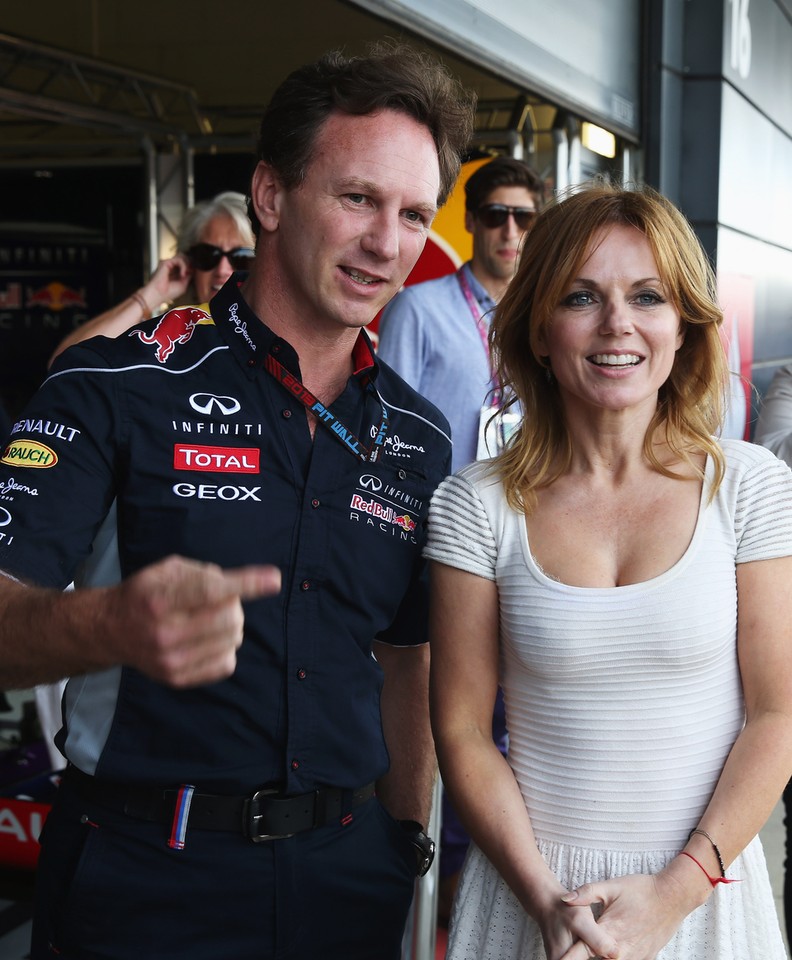 Christian Horner i Geri Halliwell