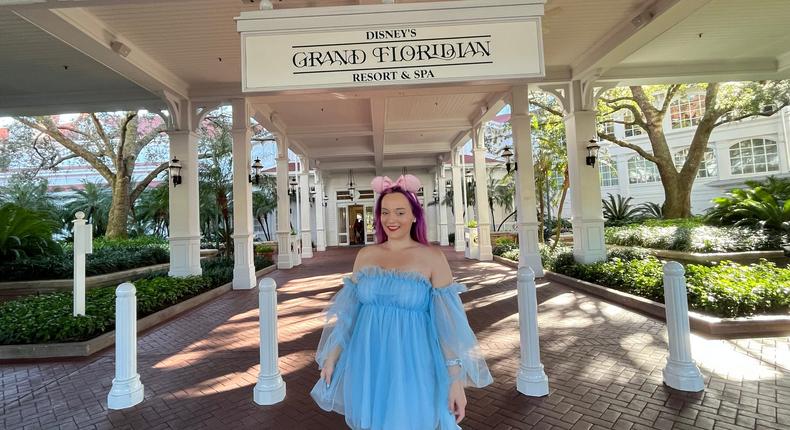 I stayed at Disney's Grand Floridian Resort for one night.Jenna Clark