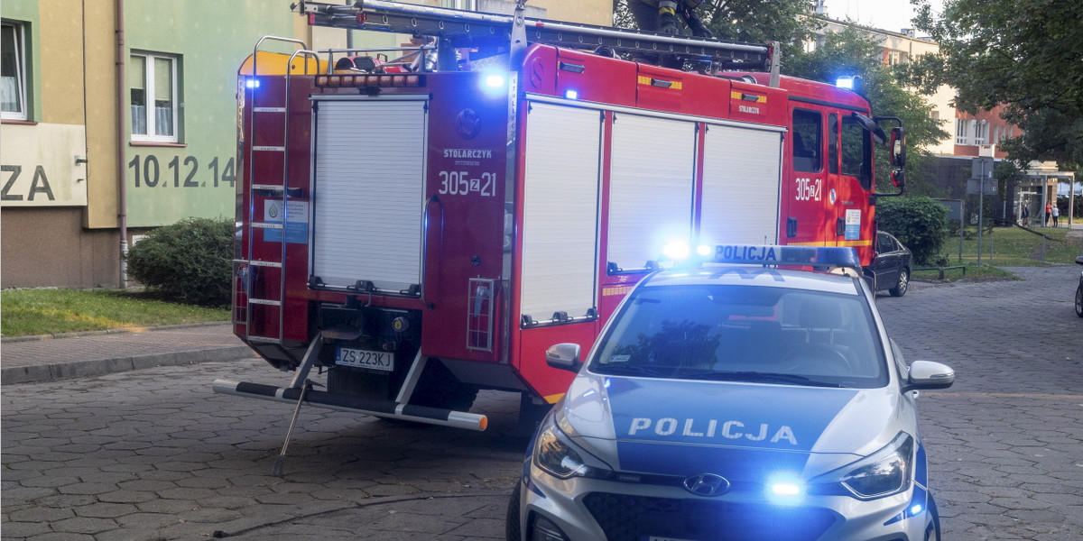 Tragiczny pożar w okolicach Wrocławia. Nie żyje trzech mężczyzn.