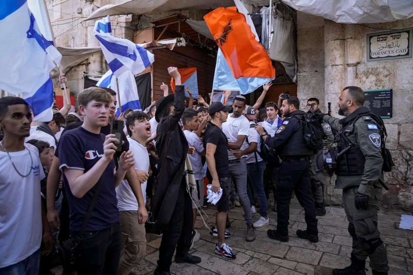 Marš zastava, Izrael