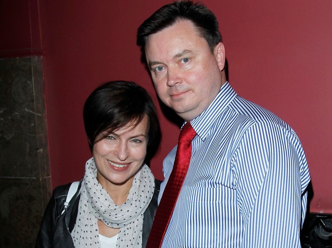 Danuta Stenka i Janusz Grzelak