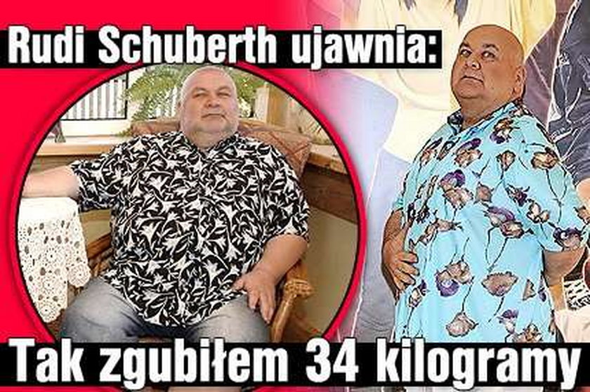 Rudi Schuberth: Tak zgubiłem 34 kilogramy