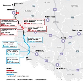 Nowy odcinek S3: Z Dolnego Śląska nad morze szybciej