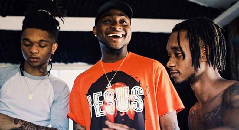 Davido and Rae Sremmurd collaborated on a record titled 'Pere'.